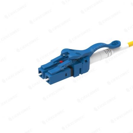 Single Mode OS1 Rel-Easy LC Duplex Fiber Optic Patch Cord - LC Extractor Patch Cord